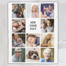 11枚パーソナライズされたのコラージュ