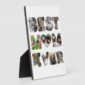 11枚パーソナライズされたモダンの写真の母 フォトプラーク (側面)