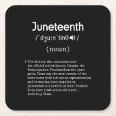 11次定義 スクエアペーパーコースター (正面)