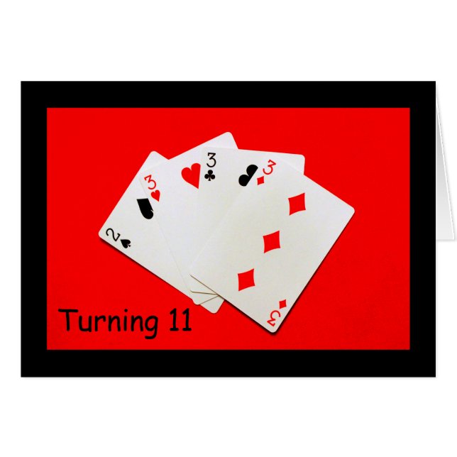 11歳になるなんて大変だ！ (正面横)