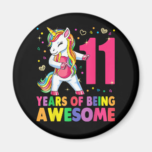 11歳のユニコーン フロッシング 11歳の誕生日 女の子 ユニコーン マグネット