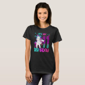 11歳のユニコーン フロッシング 11歳の誕生日 女子 Tシャツ (正面フル)