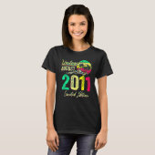 11歳のヴィンテージ 2011年8月 11歳の誕生日 Tシャツ (正面フル)