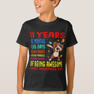 11歳の素晴らし誕生日 Tシャツ