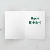 11歳の誕生日おめでとうカード　ティーンエイジャー向け カード (内部)