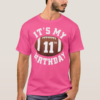 11歳の誕生日おめでとう サッカー好き男子 プレゼント Pla Tシャツ