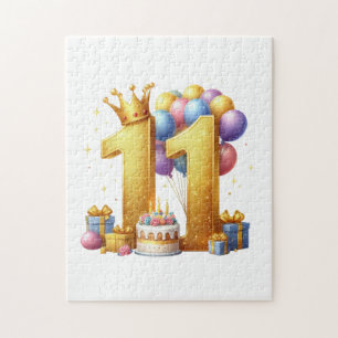 11歳の誕生日おめでとう ジグソーパズル