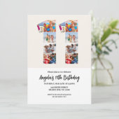 11歳の誕生日招待状 - 11 招待状 (スタンド正面)