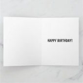 11歳の誕生日猫カード サンキューカード (内部)