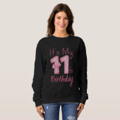 11歳の誕生日 コケット風 誕生日 スウェットシャツ (正面フル)