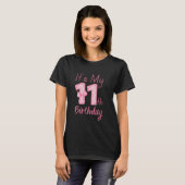 11歳の誕生日 コケット風 誕生日 Tシャツ (正面フル)