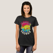11歳の誕生日 パラサウロロフスの家族のマッチ Tシャツ (正面フル)
