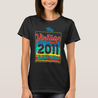 11歳の誕生日 ヴィンテージ 2011 Tシャツ