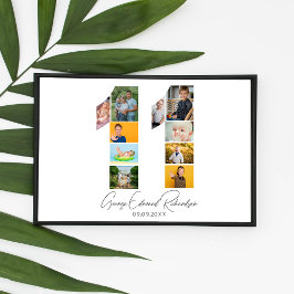 11歳の誕生日　写真コラージュポスター　記念品 ポスター