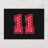 11歳の誕生日 11歳誕生日 子供 ヴィンテージ ポストカード (正面)