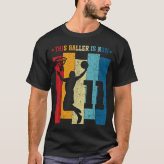 11歳の野球少年 11歳の誕生日 Tシャツ