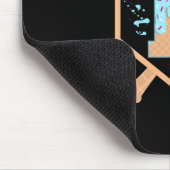 11歳アイスクリームドリップ11誕生日少年を販売 マウスパッド (コーナー)