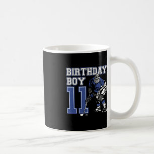 11歳アイスホッケーをテーマにした誕生日パーティー11日 コーヒーマグカップ