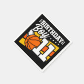 11歳バスケットボールパーティー11誕生日少年 スタンダードカクテルナプキン (角)