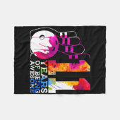 11歳素晴らしボーリング11誕生日 フリースブランケット (正面(横))