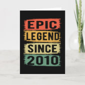 11歳Bday 2010 Epic Legend 11誕生日 カード (正面)