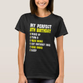 11歳My Perfect 11誕生日11読th Tシャツ (正面)