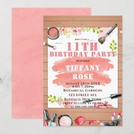 11番目のバースデーパーティ招待状