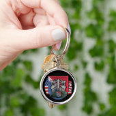 11番目の特殊部隊グループ緑のベレーKeychain キーホルダー (手)