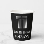 11番目の誕生日:インスパイアアールデコの検索「11」 +名前 紙コップ (裏面)