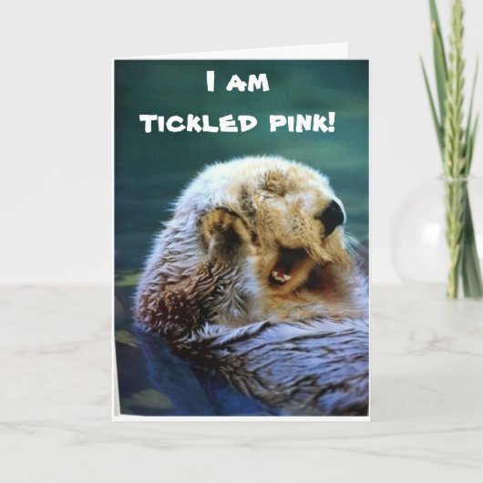 **11番目の誕生日** WOW "DOUBLE DIGITS"とOTTERは言う カード (正面)