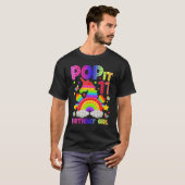 11番目の誕生日Fidgetポップ・アートの Toy It誕生日女の子11 Y Tシャツ (正面フル)