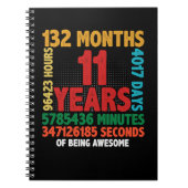 11番目の贈り素晴らし物である誕生日 ノートブック (正面)