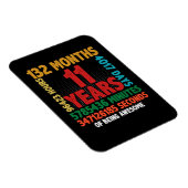 11番目の贈り素晴らし物である誕生日 マグネット (右側)