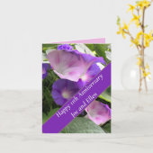 11結婚周年 カード (黄色い花)