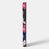#11花柄 iPhoneケース (左側面)