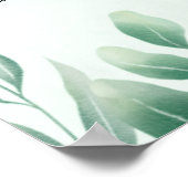 11表グリーンリーPHOTOシーティングチャートへようこそ ポスター (角)