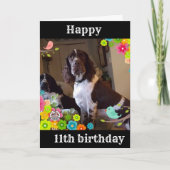 **11誕生日は「ONE クール EVER CARD」である カード (正面)