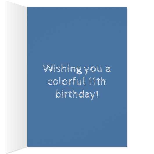 11誕生日めでたい風船が青い空に (内側 (右))