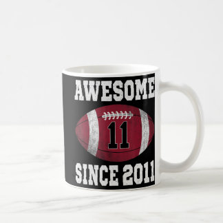 11誕生日サッカー選手11歳ヴィンテージ コーヒーマグカップ