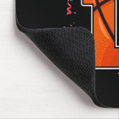 11誕生日バスケットボールビッグナンバー11歳児 マウスパッド (コーナー)