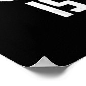 11誕生日バスケットボール選手おもしろい11歳 ポスター (角)