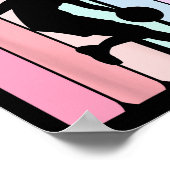 11誕生日レトロビスケットビルプレーヤー11歳 ポスター (角)