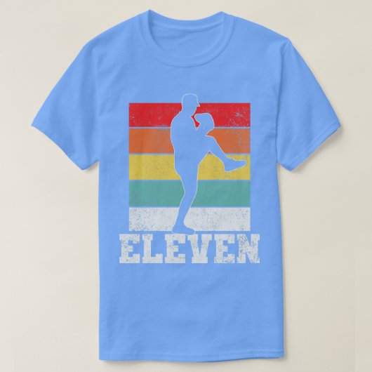 11誕生日投手 Tシャツ (デザイン正面)