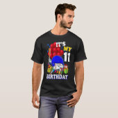 11誕生日11歳の野球の誕生日 Tシャツ (正面フル)