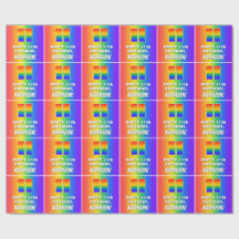 11誕生日: カラフル、おもしろいレインボーパターン# 11