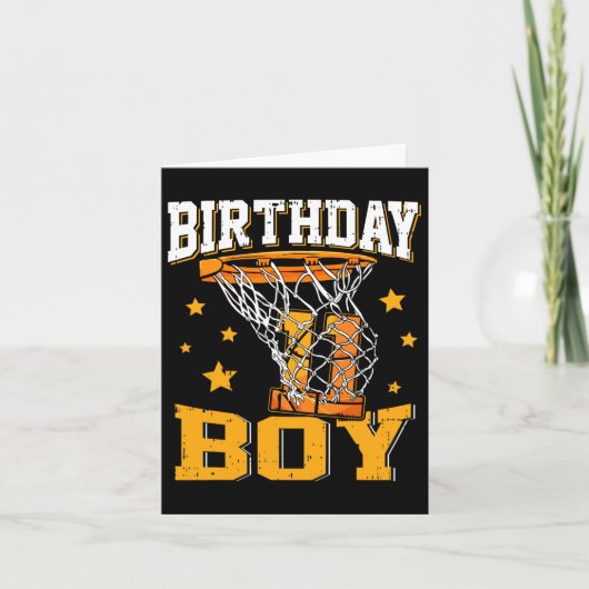 11誕生日Bysketbyll少年11歳Bysketbyl カード (正面)