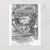 110わめくワシ ポストカード (正面)