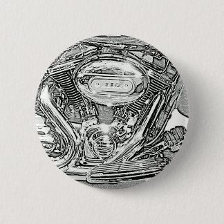 110わめくワシ 缶バッジ