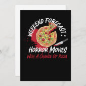 110ホラー映画週末、ホラー映画をWIで予測 セーブザデート (正面/裏面)