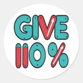 110与え%の最大作業量 ラウンドシール